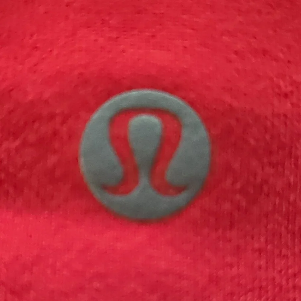 Lululemon Racerback Tank with Shelf bra - 6 Coral